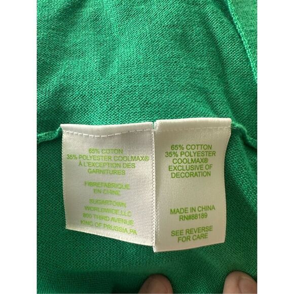 Lilly Pulitzer Green Light Blue Bow Sleeve Sweater XXS - Picture 5 of 6